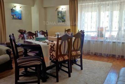Apartament cu 3 camere decomandat, mobilat în Central
