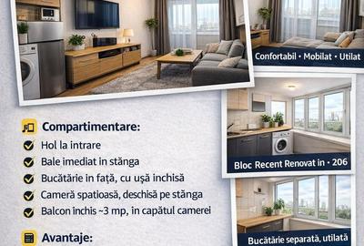 Garsonieră decomandată în Pantelimon