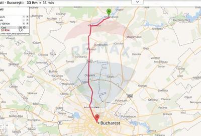 Teren de 9247 mp, în Snagov