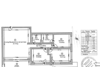 Apartament cu 4 camere, mobilat în Nord