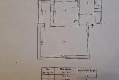Apartament cu 2 camere decomandat în Aviației
