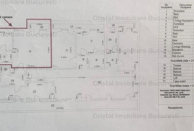 Vanzare Penthouse 4 camere suprafata de 200 mp,, metrou Mihai Bravu - 10