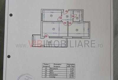 Apartament cu 2 camere decomandat, mobilat în Central - 10