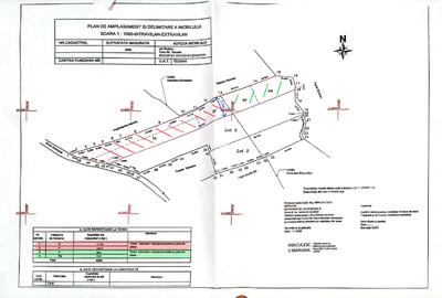 Teren Construcții intravilan de 2800 mp, în Teișani - 2