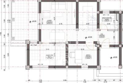 Duplex despartit prin baie si hol cu 3 dormitoare si dressing in Giroc - 16