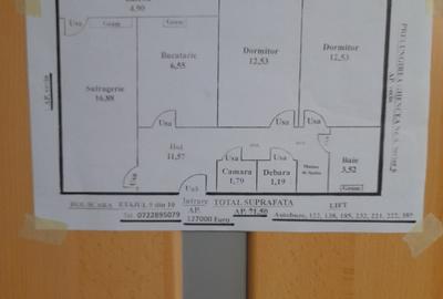 Apartament 3 camere decomandat - 1