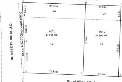 Teren Construcții intravilan de 852 mp, în Șorogari - 4