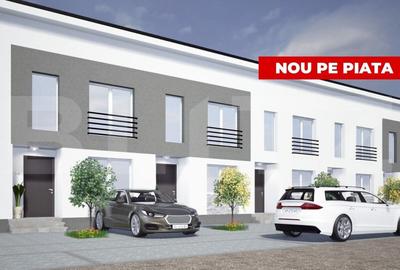 Patru case insiruite cu 3 camere, 110 mp utili, zona Ampoi 3