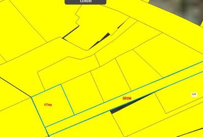 Teren de 471 mp, în Central