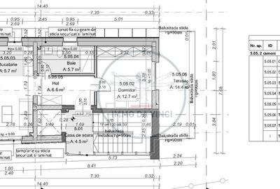 Apartament exclusivist 2 camere, 18mp terase, singur pe etaj Marasti - 4