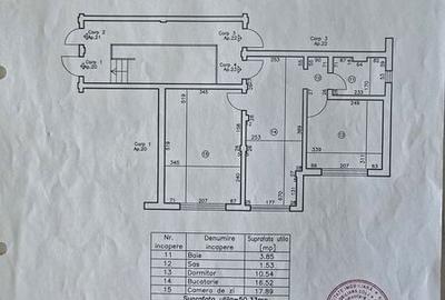 Apartament cu 2 camere decomandat în Rovine - 7