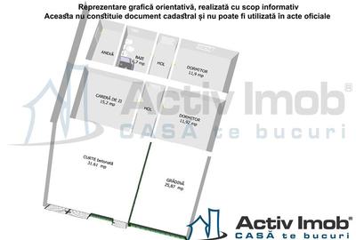 Casă individuală cu 3 camere cu Teren 274 Mp în Est - 20