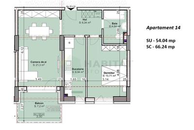 Apartament 2 camere  - Direct Dezvoltator - 2