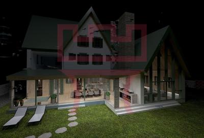 Vanzare  teren 1.190mp pentru 2 cabane in Marisel langa partie - 3