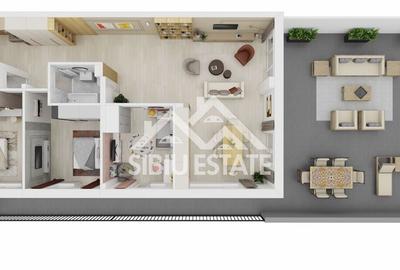 Apartament cu 4 camere în Șelimbăr - 3
