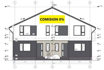 Duplex cu 4 camere cu Teren 252 Mp în Moșnița Veche - 1