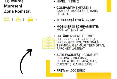 Apartament 1 camera - Tg. Mure? - Mure?eni - Zona Romstal - 10