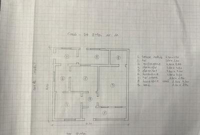 Casă cu 3 camere în Central - 1