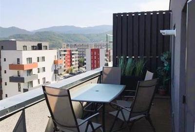 Apartament tip Studio cu terasa spectaculoasa 17 mp, parcare si boxa.Zona Avantg - 6