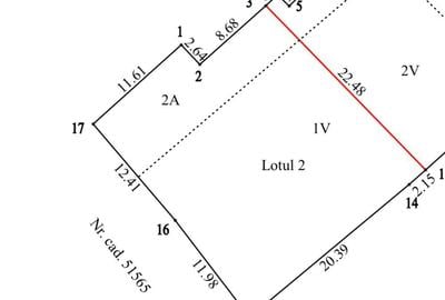 Teren de 503 mp, în Exterior Sud - 2