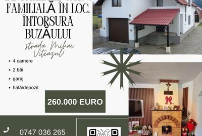 Casă cu 4 camere în Întorsura Buzăului