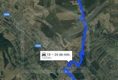 Teren in Padureni - Chinteni, 5800 mp, intravilan, Lv1 - viitoare constructii - 3