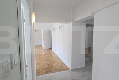 Apartament, renovat, cu 4 camere, 120 mp totali,  zona Centrala-Mercur - 2