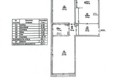 Apartament 2 camere,centrala proprie,zona Aradului/Torontalului - 12