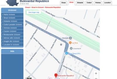 V. sau Inchiriere teren Urziceni (blvd. Republicii) 246mp