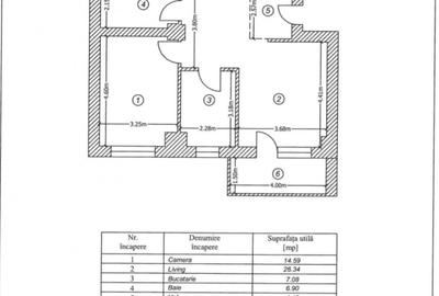 Apartament cu 2 camere decomandat în Theodor Pallady - 7