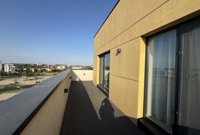 Penthouse cu 3 camere decomandat, mobilat în Pipera - 7
