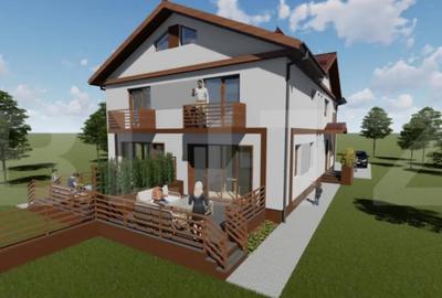 Casă cu 4 camere cu Teren 300 Mp în Central