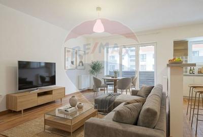 Apartament cu 3 camere decomandat, mobilat în Avantgarden