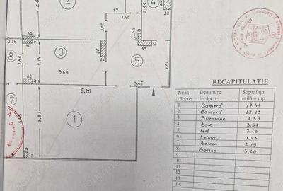Apartament 2 cam dec, Micro 18,et 1 - 3