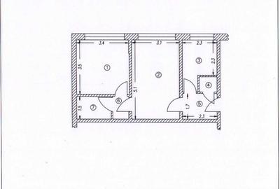 Apartament cu 2 camere semidecomandat în Gară - 6