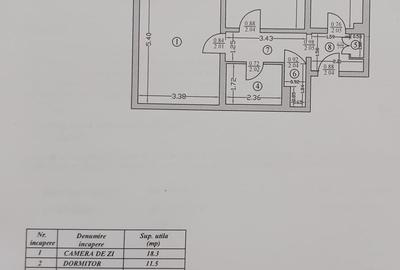 Apartament cu 2 camere decomandat în Câmpia Libertății - 2