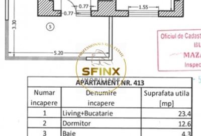 Apartament cu 2 camere semidecomandat în Trafic Greu - 7