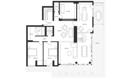 Floreasca | Penthouse | Duplex | Pescariu | Terasa - 29