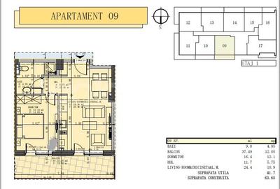 Apartament 2 camere Mamaia - 9
