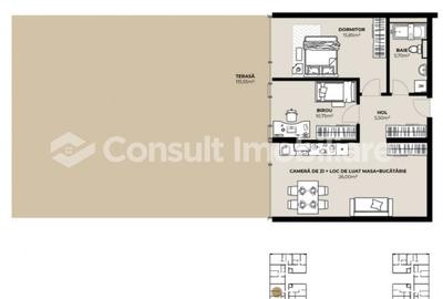 APARTAMENTE CU 3 CAMERE IN BLOC NOU | COMISION 0% - 2