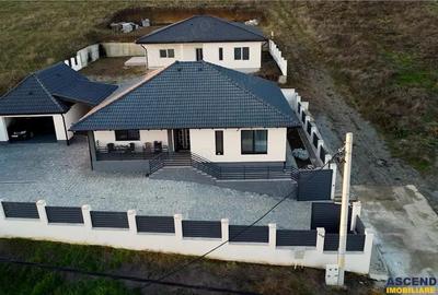 Vila design,Sancraiu de Mures,curte generoasa si flexibila,acces optimizat: FILM 3D! - 14