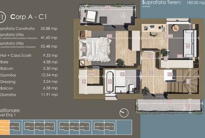 Vila 4 camere - Ghencea - Direct Dezvoltator - Comision 0% - 4