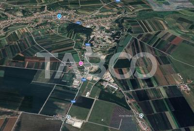 Teren de vanzare 1742 mp zona industriala constructie hala Ocna Sibiu - 1