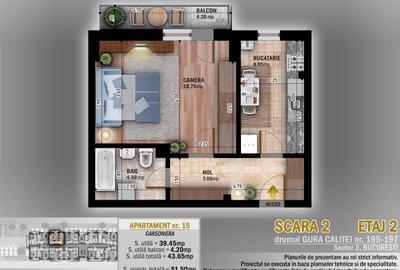 Garsoniera Titan - 2