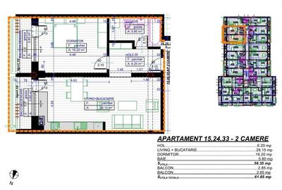 Apartament cu 2 camere decomandat în Ultracentral - 3