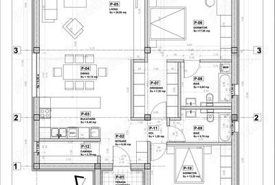 Casă cu 3 camere cu Teren 500 Mp în Central - 17