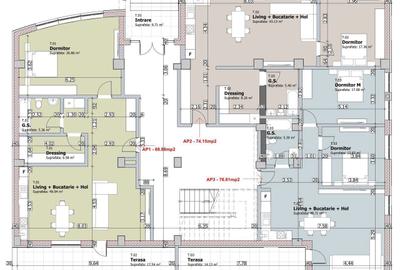 Apartament cu 2 camere în Morăreni - 1
