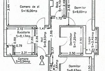 Apartament cu 4 camere decomandat în Nord - 2
