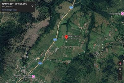 Teren de 3069 mp, în Beliș - 3