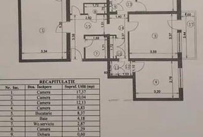 Apartament cu 4 camere decomandat în Turda - 18